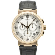 ブレゲ　BREGUET　マリーン クロノグラフ 5527　5527BR/12/9WV　42mm　18KRG　USED　中古