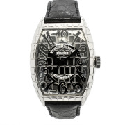 フランクミュラー　FRANCK MULLER　トノーカーベックス アイアンクロコ　8880SC IRON CRO　55.5×39.5mm　USED　中古