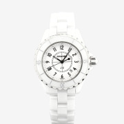 シャネル　CHANEL　J12 ホワイトセラミック　H0968　後期型ダイヤル　クォーツ　33mm　USED　中古