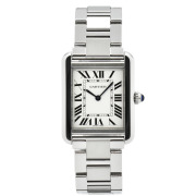 カルティエ　CARTIER　タンクソロ SM　W5200013　31×24.4mm　シルバー　USED　中古