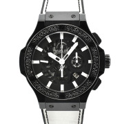 ウブロ　HUBLOT　ビッグバン アエロバン ブラックダイヤ　311.CM.1110.GR.1100.DZA10　日本30本限定　44mm　USED　中古