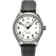 IWC　パイロットウォッチ　マーク18　IW327002　40mm　シルバー　革　USED　中古