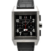 ジャガールクルト　Jaeger LeCoultre　レベルソ スクアドラ ワールドクロノグラフ　Q702T470　52×36.5mm　世界1500本限定　チタン　自動巻き　USED　中古