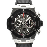 ウブロ　HUBLOT　ビッグバン ウニコ チタニウム セラミック　411.NM.1170.RX　45mm　USED　中古