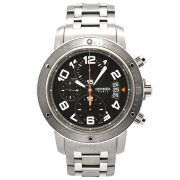エルメス　HERMES　クリッパークロノ メカニカルダイバー　CP2.941.230/4963　44mm　自動巻　グレー　USED　中古