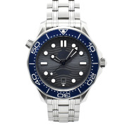 オメガ　OMEGA　シーマスター ダイバー300M コーアクシャル マスタークロノメーター　210.30.42.20.06.001　グレー　USED　中古