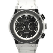 ウブロ　HUBLOT　アエロフュージョン クロノグラフ オールホワイト　525.NE.0127.LR　日本限定　45mm　USED　中古