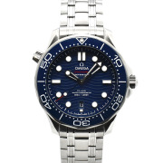 オメガ　OMEGA　シーマスター300 コーアクシャル マスタークロノメーター　210.30.42.20.03.001　ブルー　42mm　USED　中古