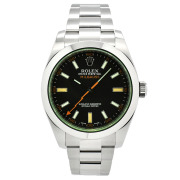 ロレックス　ROLEX　ミルガウス　116400GV　グリーンガラス　ブラック　ランダム番　USED　中古