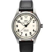 IWC　パイロットウォッチ　マーク18　IW327002　40mm　シルバー　革　USED　中古