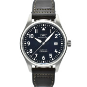 IWC　パイロットウォッチ マーク18 プティ・プランス　IW327010　ブルー　40mm　USED　中古