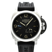 パネライ　PANERAI　ルミノール1950 3デイズ GMT パワーリザーブ アッチャイオ　PAM01321　フォールディングバックル　V番　USED　中古