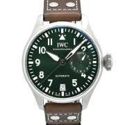 IWC　ビッグパイロットウォッチ 7デイズ　IW501015　46.2mm　グリーン　革ベルト　未使用品