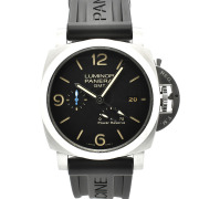 パネライ　PANERAI　ルミノール1950 3デイズ GMT パワーリザーブ アッチャイオ　PAM01321　44mm　V番　USED　中古