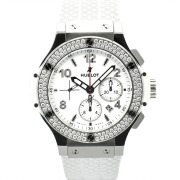 ウブロ　HUBLOT　ビッグバン スチール ホワイト ダイヤモンド　301.SE.230.RW.114　44mm　USED　中古