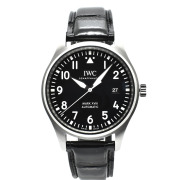 IWC　パイロットウォッチ　マーク18　IW327001　ブラック　革　40mm　USED　中古