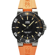 オリス　ORIS　アクイス デイト　733 7653 4259 R　ブラック　43mm　USED　中古