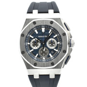 オーデマ・ピゲ　AUDEMARS PIGUET　ロイヤルオーク オフショア クロノグラフ　26480TI.OO.A027CA.01　ブルー/グレー　42mm　USED　中古