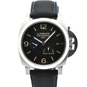 パネライ　PANERAI　ルミノール1950 3デイズ GMT パワーリザーブ アッチャイオ　PAM01321　44mm　V番　USED　中古