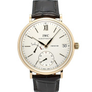IWC　ポートフィノ ハンドワインド 8デイズ　IW510107　18KRG　45mm　シルバー　USED　中古