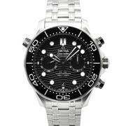 オメガ　OMEGA　シーマスター300 コーアクシャル マスタークロノメーター クロノグラフ　210.30.44.51.01.001　44mm　ブラック　USED　中古
