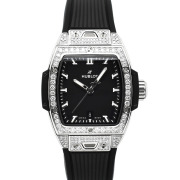 ウブロ　HUBLOT　スピリット オブ ビッグバン スチール パヴェ　682.SX.1170.RX.1604　32mm　自動巻き　未使用品
