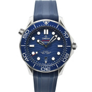 オメガ　OMEGA　シーマスター300　コーアクシャル　マスタークロノメーター　210.32.42.20.03.001　ブルー　42mm　USED　中古
