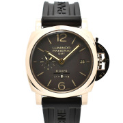 パネライ　PANERAI　ルミノール1950 8デイズ GMT オロロッソ　PAM00576　R番　44mm　18KRG　ブラウン　手巻き　USED　中古