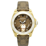 グッチ　GUCCI　ダイブ ドラえもん　YA136334　40mm　クォーツ　USED　中古