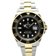 ロレックス　ROLEX　シードゥエラー　Ref.126603　43mm　ブラック　18KYG×SS　USED　中古