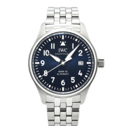 IWC　パイロットウォッチ　マーク20　IW328204　ブルー　40mm　USED　中古