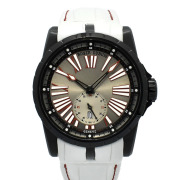 ロジェ・デュブイ　ROGER DUBUIS　エクスカリバー45　RDDBEX0631　シルバー　28本限定　USED　中古