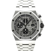 オーデマ・ピゲ　AUDEMARS PIGUET　ロイヤルオーク オフショア クロノグラフ　26470ST.OO.A104CR.01　グレー　42mm　USED　中古