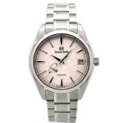 グランドセイコー　GRAND SEIKO　ヘリテージ コレクション キャリバー9R スプリングドライブ 20周年記念　SBGA497　世界1500本限定　ピンク　41mm　未使用品