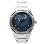 ジラール・ペルゴ　GIRARD-PERREGAUX　ロレアート　81010-11-431-11A　ブルー　42mm　USED　中古