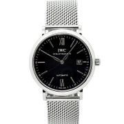 IWC　ポートフィノ　IW356506　SS　40mm　ブラック　USED　中古