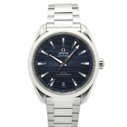 オメガ　OMEGA　シーマスター アクアテラ マスタークロノメーター　220.10.41.21.03.001　ブルー　41mm　USED　中古