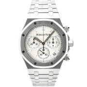 オーデマ・ピゲ　AUDEMARS PIGUET　ロイヤルオーク クロノグラフ 50周年記念　26240ST.OO.1320ST.03　41mm　シルバー　USED　中古