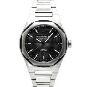 ジラール・ペルゴ　GIRARD-PERREGAUX　ロレアート　81010-11-634-11A　ブラック　42mm　USED　中古