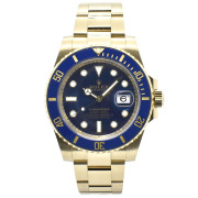 ロレックス　ROLEX　サブマリーナデイト　Ref.116618LB　18KYG　ランダム番　40mm　USED　中古