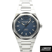 ジラール・ペルゴ　GIRARD-PERREGAUX　ロレアート　81010-11-431-11A　ブルー　42mm　USED　中古