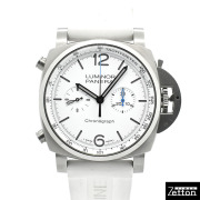パネライ　PANERAI　ルミノール クロノ　PAM01218　X番　44mm　ホワイト　USED　中古