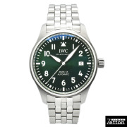 IWC　パイロットウォッチ　マーク20　IW328206　グリーン　40mm　USED　中古