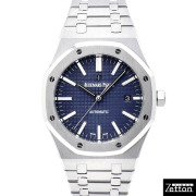 オーデマ・ピゲ　AUDEMARS PIGUET　ロイヤルオーク　15400ST.OO.1220ST.03　41mm　ブルー　USED　中古