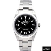 ロレックス　ROLEX　エクスプローラー 36　Ref.124270　36mm　ブラック　USED　中古