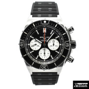 ブライトリング　BREITLING　スーパークロノマット B01 44　AB0136251B1S1　ブラック/シルバー　USED　中古