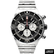 ブライトリング　BREITLING　スーパークロノマット B01 44　AB0136251B1A1　ブラック/シルバー　USED　中古