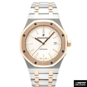 オーデマ・ピゲ　AUDEMARS PIGUET　ロイヤルオーク　15400SR.OO.1220SR.01　18KPG/SS　41mm　シルバー　USED　中古
