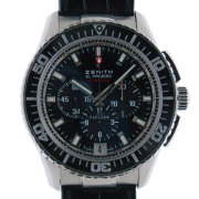ゼニス　ZENITH　エルプリメロ　ストラトス　フライバック　03.2060.405/21.C714　SS　45,5mm　自動巻　USED　中古