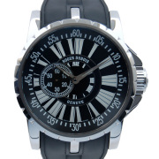 ロジェ・デュブイ　ROGER DUBUIS　エクスカリバー　EX45 77 9 9.71R　SS　45mm　ブラック　USED　中古